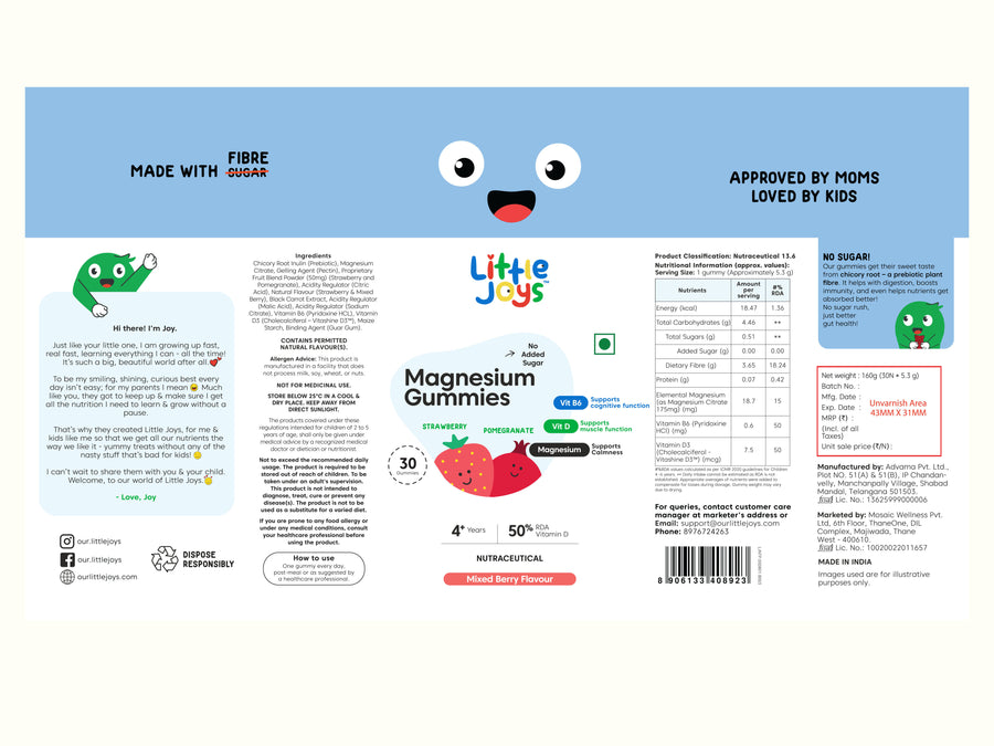 Magnesium Gummies 4+
